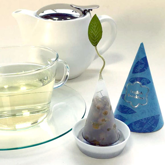 Cone Shape Luxury Tea Pouch